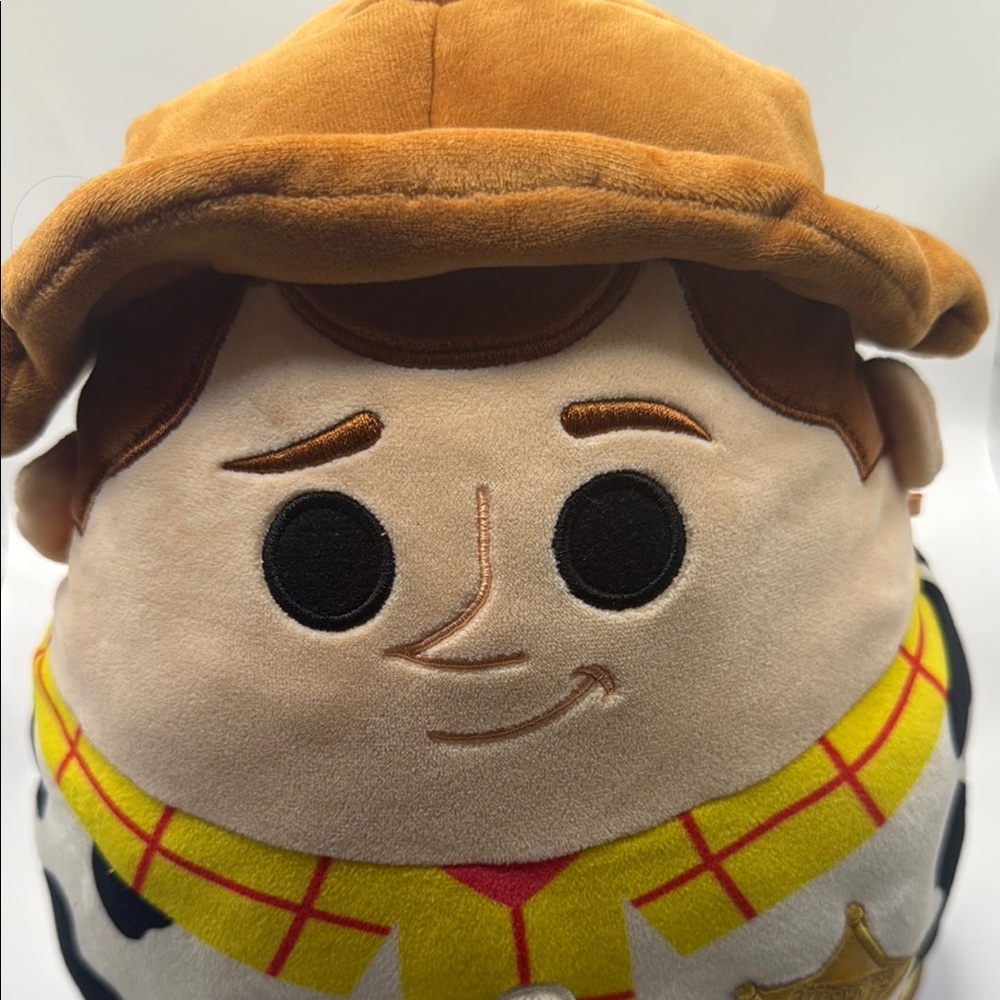 DISNEY Woody SQUISHMALLOW NWOT TOY STORY MEDIUM - Picture 8 of 9